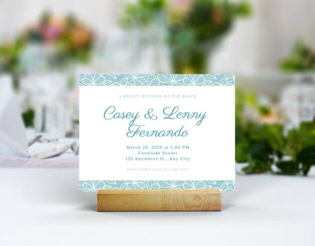 landscape-wedding-card-invitation-table-number-on-wood-card-holder-mockup-generator-photoshop-template