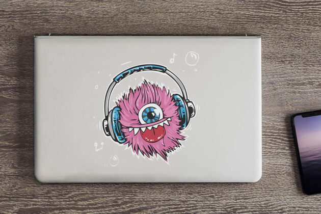 laptop-cover-case-sticker-on-wood-desk-mockup-generator-photoshop-template