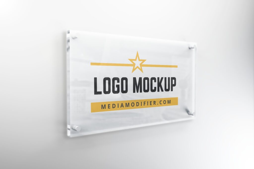 interior-glass-logo-signage-plate-company-logo-mockup-online-generator-template