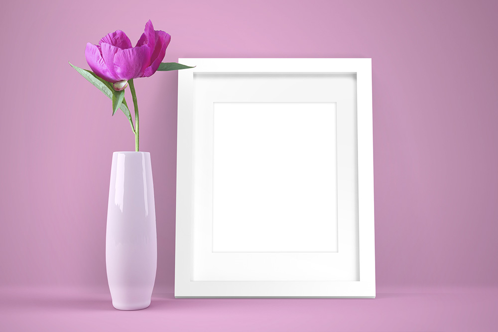 08-photo-frame-flower-mockup-generator