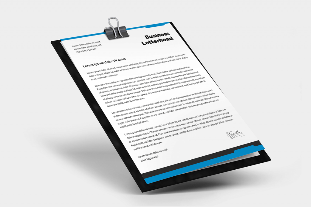 24-3d-paper-on-clipboard-letterhead-a4-mockup-psd-template