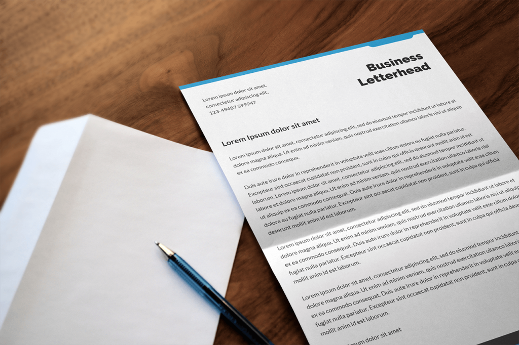 27-photoshop-mockup-featuring-a-folded-letter