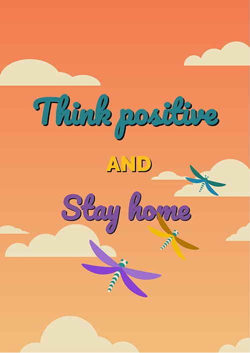 05-think-positive-get-well-soon-card