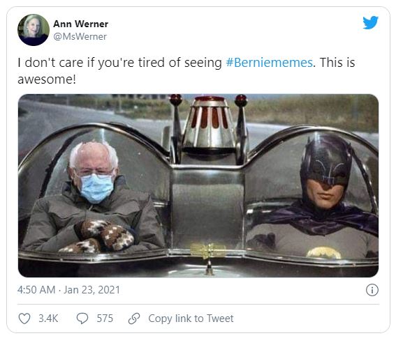 bernie meme funny batman